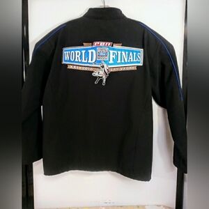 Cripple Creek 2014 PBR World Finals Embroidered Jacket Windbreaker Size Large L